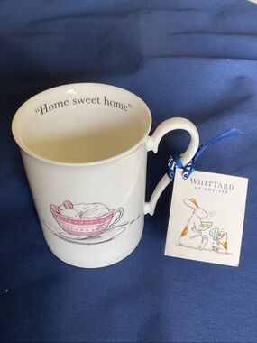 Whittard of Chelsea Anita Jeram "Storm in a teacup" fine bone china mug.NWT Gift